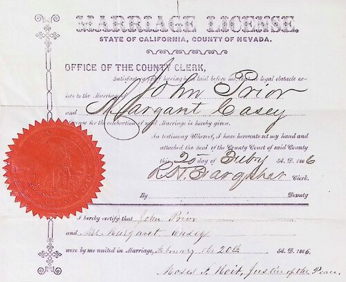 Click to see DR 6 P-37 of Marriage Certificates (DR 6 P)