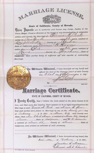 Click to see DR 6 P-48 of Marriage Certificates (DR 6 P)