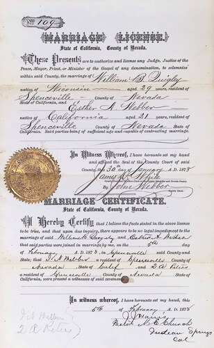 Click to see DR 6 Q-8 of Marriage Certificates (DR 6 Q)
