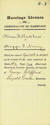 Click to see DR 6 R-3 of Marriage Certificates (DR 6 R)