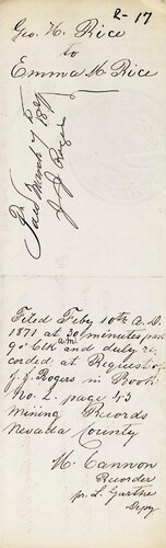 Click to see DR 6 R-17 of Marriage Certificates (DR 6 R)