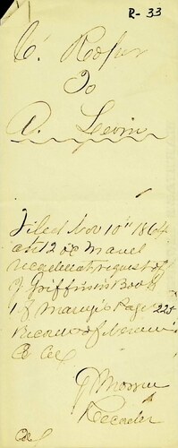 Click to see DR 6 R-33 of Marriage Certificates (DR 6 R)