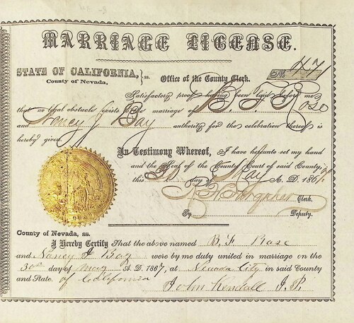 Click to see DR 6 R-34 of Marriage Certificates (DR 6 R)