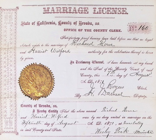 Click to see DR 6 R-37 of Marriage Certificates (DR 6 R)