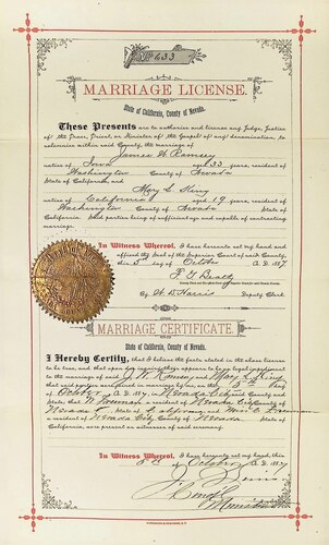 Click to see DR 6 R-48 of Marriage Certificates (DR 6 R)
