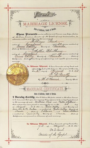 Click to see DR 6 R-53 of Marriage Certificates (DR 6 R)
