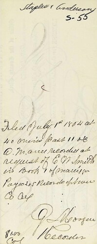 Click to see DR 6 R-55 of Marriage Certificates (DR 6 R)