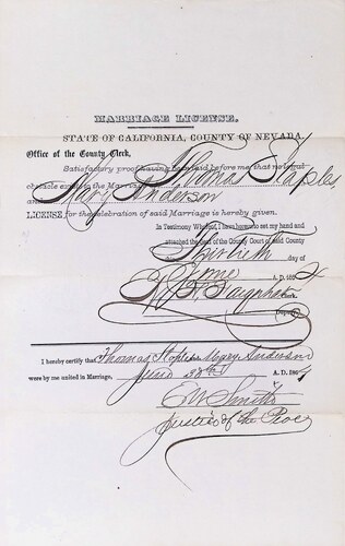 Click to see DR 6 R-55 of Marriage Certificates (DR 6 R)