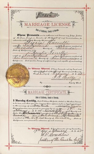 Click to see DR 6 R-57 of Marriage Certificates (DR 6 R)
