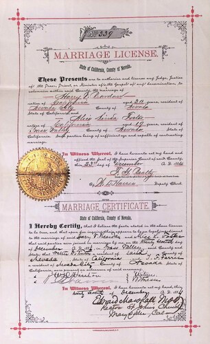 Click to see DR 6 R-61 of Marriage Certificates (DR 6 R)