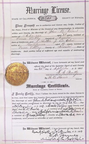 Click to see DR 6 R-65 of Marriage Certificates (DR 6 R)
