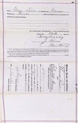 Click to see DR 6 R-75 of Marriage Certificates (DR 6 R)
