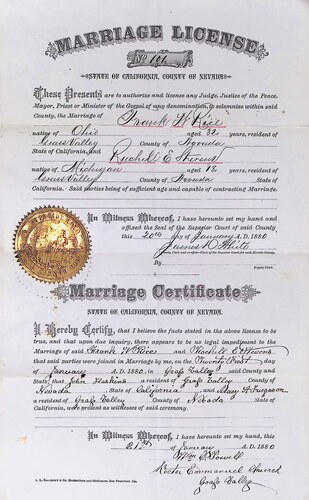 Click to see DR 6 R-76 of Marriage Certificates (DR 6 R)