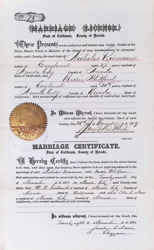 Click to see DR 6 R-79 of Marriage Certificates (DR 6 R)
