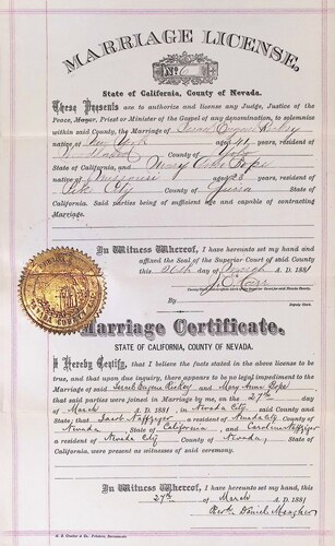 Click to see DR 6 R-85 of Marriage Certificates (DR 6 R)