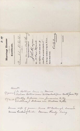 Click to see DR 6 R-99 of Marriage Certificates (DR 6 R)