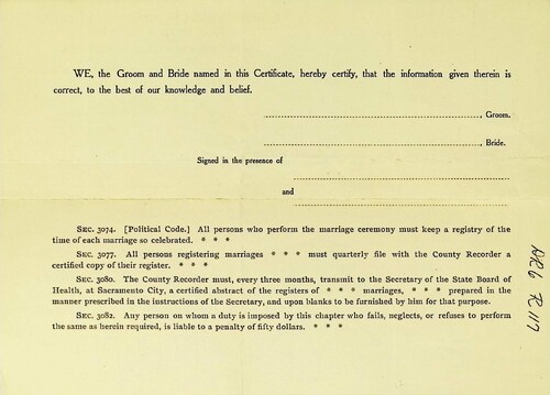 Click to see DR 6 R-117 of Marriage Certificates (DR 6 R)