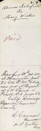 Click to see DR 6 S-8 of Marriage Certificates (DR 6 S)
