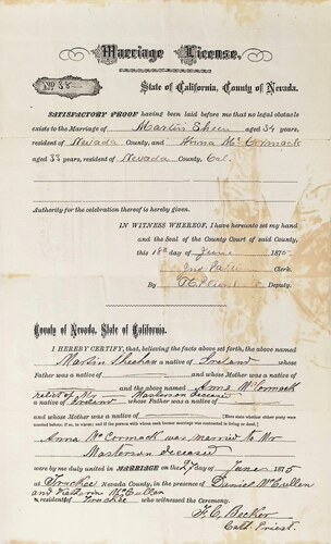 Click to see DR 6 S-20 of Marriage Certificates (DR 6 S)
