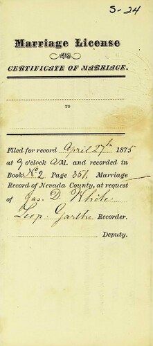 Click to see DR 6 S-24 of Marriage Certificates (DR 6 S)