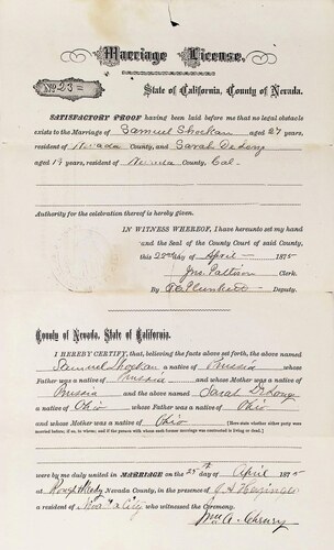 Click to see DR 6 S-24 of Marriage Certificates (DR 6 S)