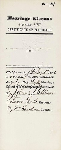Click to see DR 6 S-34 of Marriage Certificates (DR 6 S)