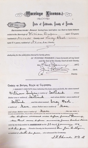 Click to see DR 6 S-34 of Marriage Certificates (DR 6 S)
