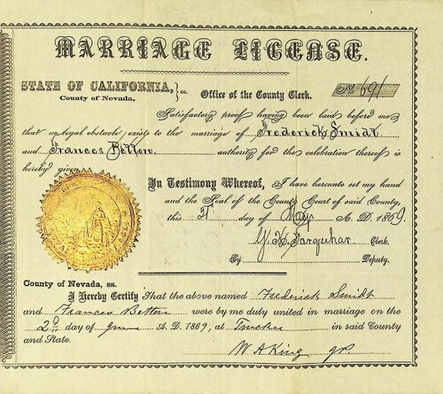 Click to see DR 6 S-38 of Marriage Certificates (DR 6 S)