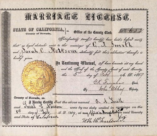 Click to see DR 6 S-39 of Marriage Certificates (DR 6 S)