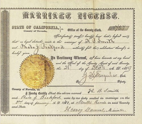 Click to see DR 6 S-41 of Marriage Certificates (DR 6 S)