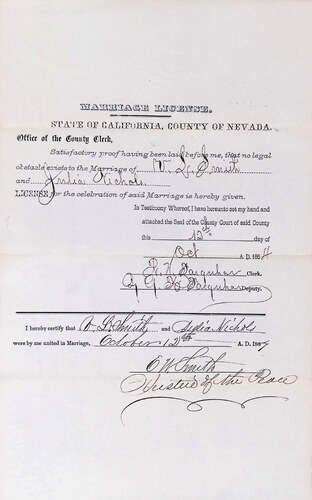 Click to see DR 6 S-43 of Marriage Certificates (DR 6 S)