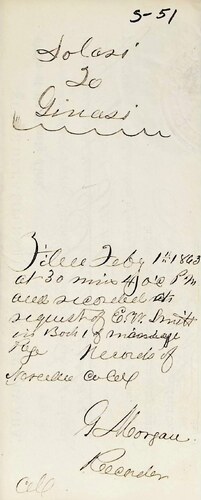 Click to see DR 6 S-51 of Marriage Certificates (DR 6 S)