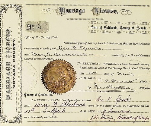 Click to see DR 6 S-53 of Marriage Certificates (DR 6 S)