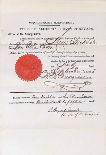 Click to see DR 6 S-58 of Marriage Certificates (DR 6 S)