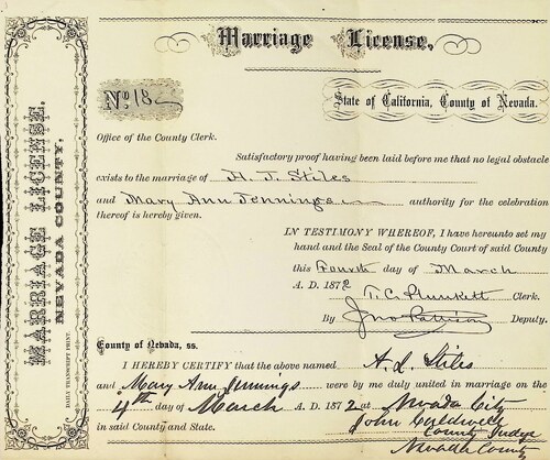 Click to see DR 6 S-63 of Marriage Certificates (DR 6 S)