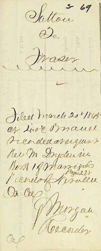Click to see DR 6 S-69 of Marriage Certificates (DR 6 S)
