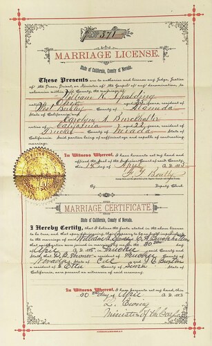 Click to see DR 6 S-72 of Marriage Certificates (DR 6 S)