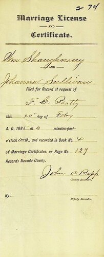 Click to see DR 6 S-74 of Marriage Certificates (DR 6 S)