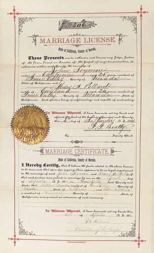 Click to see DR 6 S-77 of Marriage Certificates (DR 6 S)