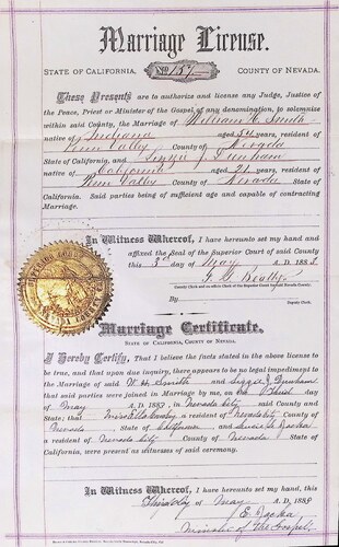 Click to see DR 6 S-78 of Marriage Certificates (DR 6 S)