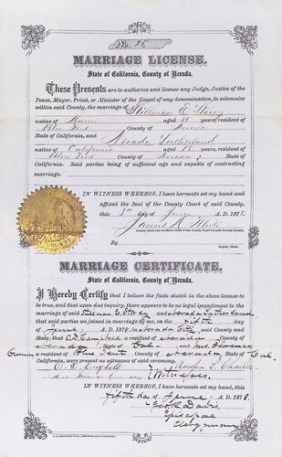 Click to see DR 6 S-82 of Marriage Certificates (DR 6 S)