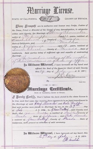 Click to see DR 6 S-102 of Marriage Certificates (DR 6 S)