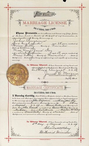 Click to see DR 6 S-120 of Marriage Certificates (DR 6 S)
