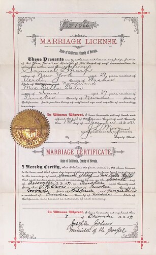 Click to see DR 6 S-135 of Marriage Certificates (DR 6 S)