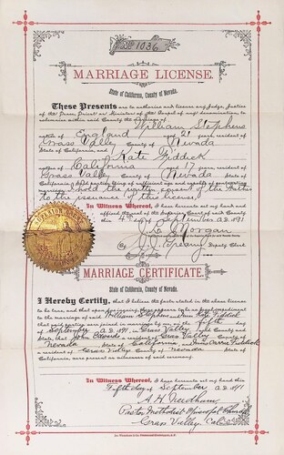 Click to see DR 6 S-137 of Marriage Certificates (DR 6 S)