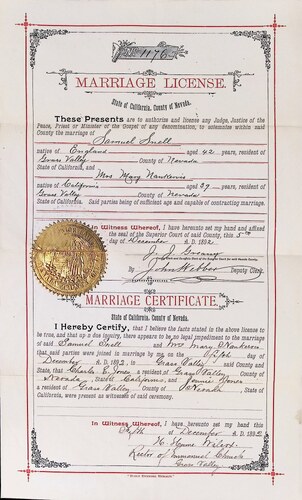 Click to see DR 6 S-139 of Marriage Certificates (DR 6 S)