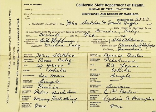 Click to see DR 6 S-159 of Marriage Certificates (DR 6 S)