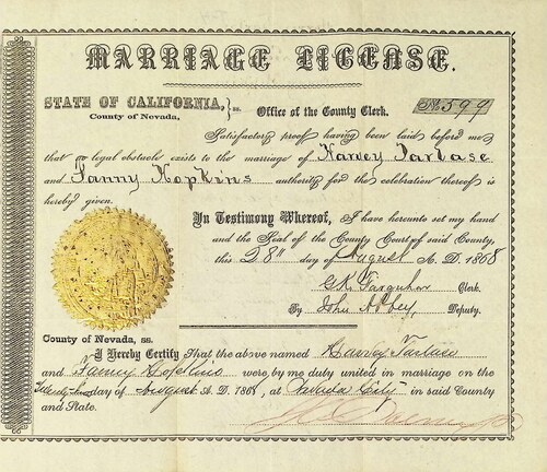 Click to see DR 6 T-4 of Marriage Certificates (DR 6 T)