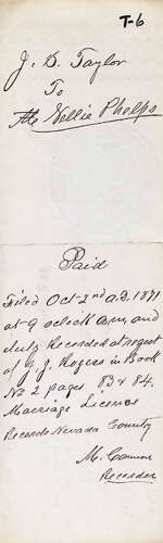 Click to see DR 6 T-6 of Marriage Certificates (DR 6 T)