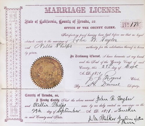 Click to see DR 6 T-6 of Marriage Certificates (DR 6 T)